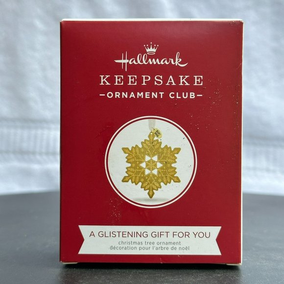 A Glistening Gift for You Hallmark Keepsake Christmas Tree Ornament from 2018 - Picture 3 of 6